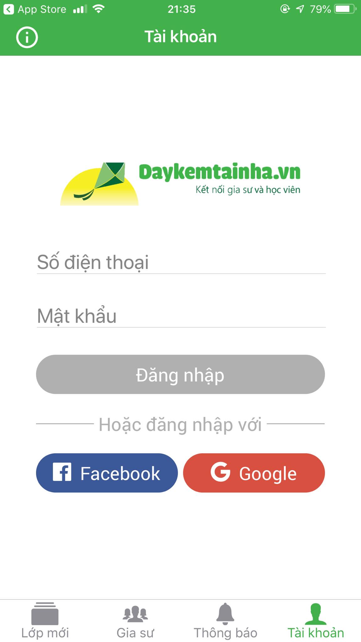 App Daykemtainha.vn